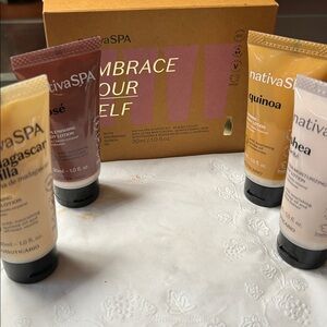 NativeSPA Embrace Your Self Body Lotion Starter Kit